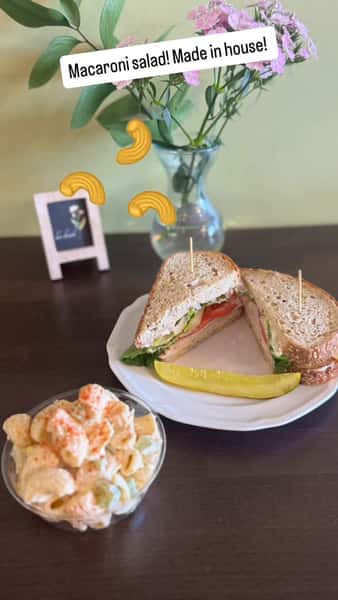 Macaroni salad! Made in house!