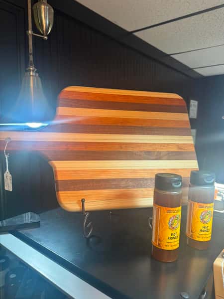 Wood Board - poplar, walnut and cherry