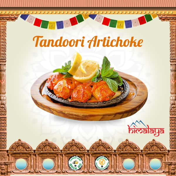 Tandoori Artichoke (New Item)**