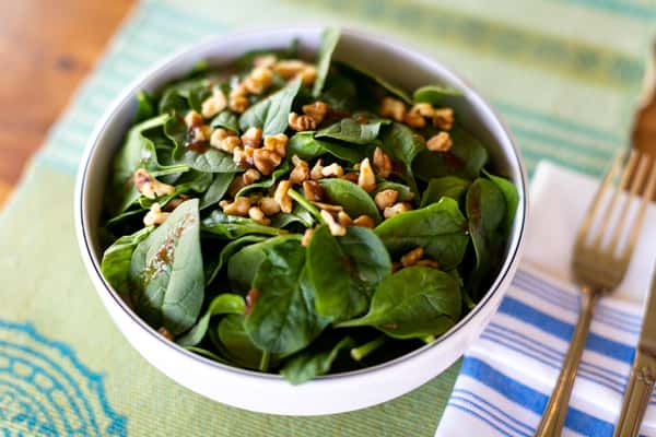 Himalayan Spinach Salad