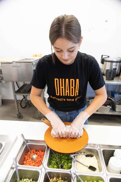 Bur-roti making