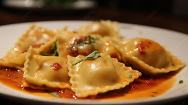 Ravioli w/ Marinara