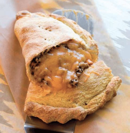 Bacon Cheeseburger Calzone