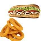 1 Whole Sub w/ Onion Rings