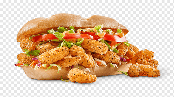 Po' Boy with Shrimp