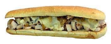 Chicken Philly Sub with French Fries