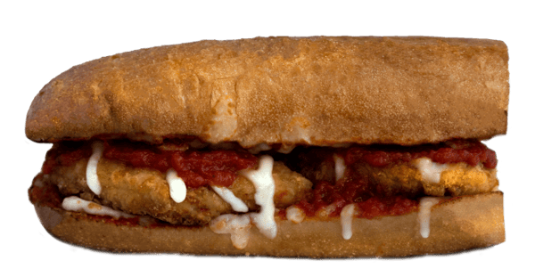Parmesan Sub with French Fries