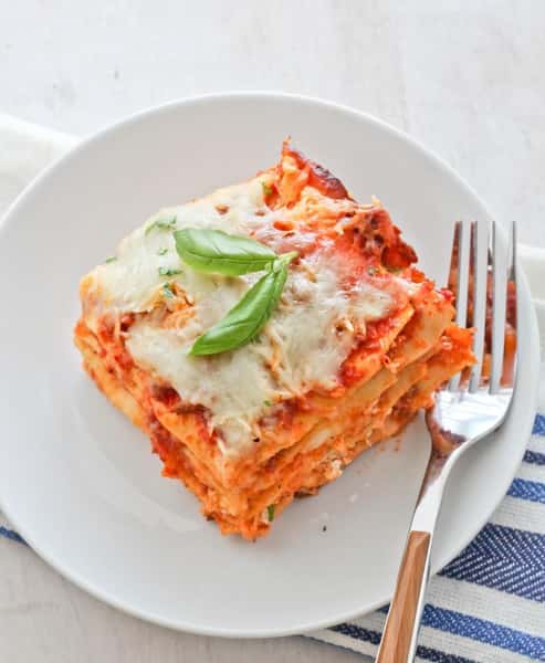 Lasagna w/ Chicken & Beef