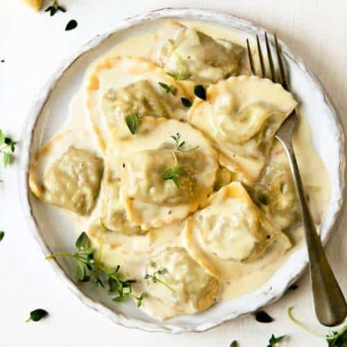 Spinach and Ricotta Ravioli