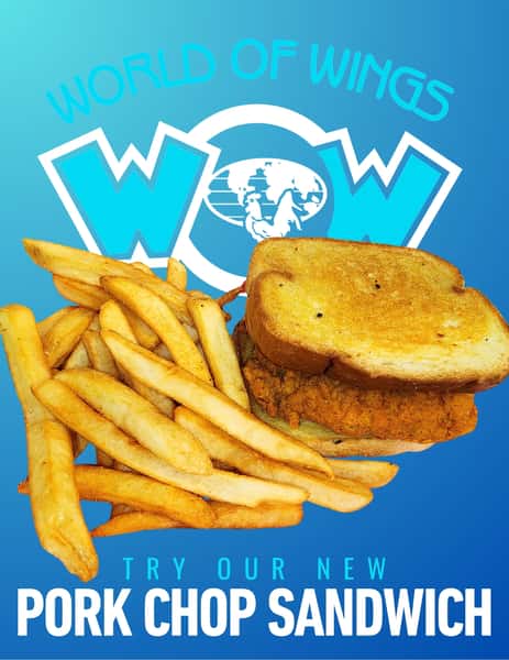 Pork Chop Sandwich Meal
