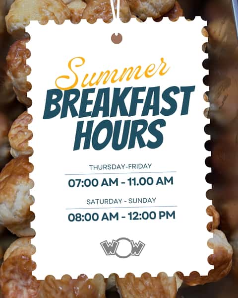 Summer Breakfast Hours