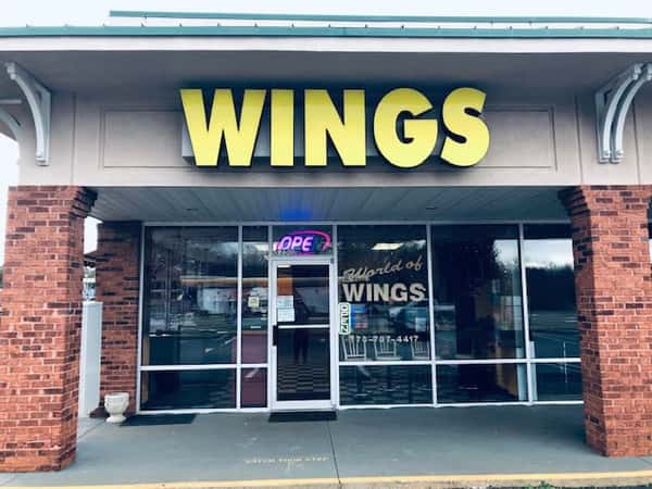 wings sign exterior