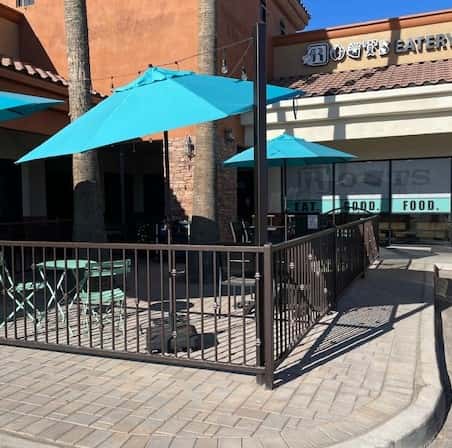 Patio and Restaurant