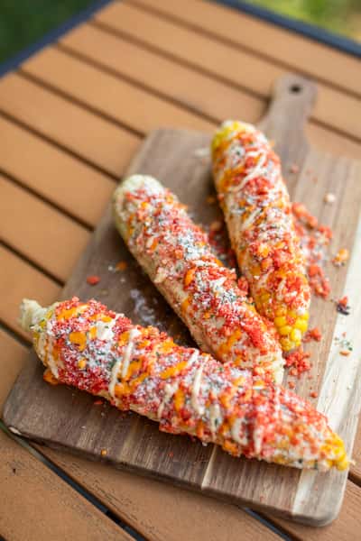 Hot Cheetoh Street Corn
