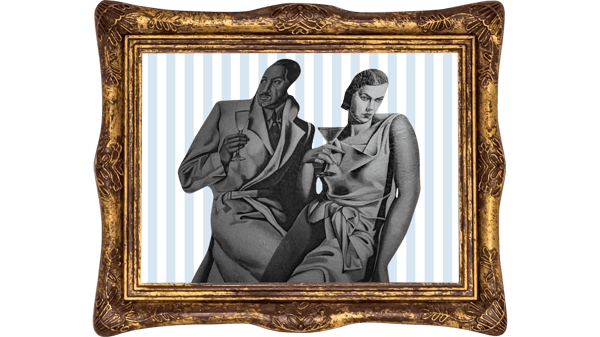 Framed decorative image