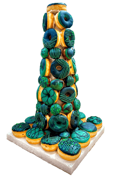 Medium Donut Tower 12''