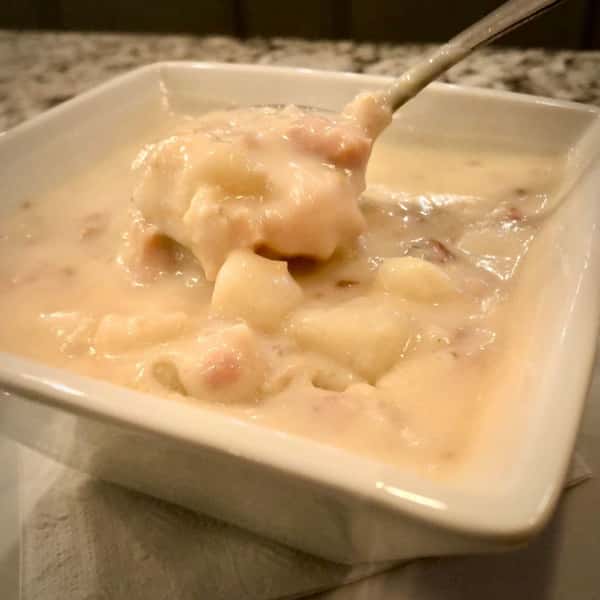 Cup of Creamy Chowder