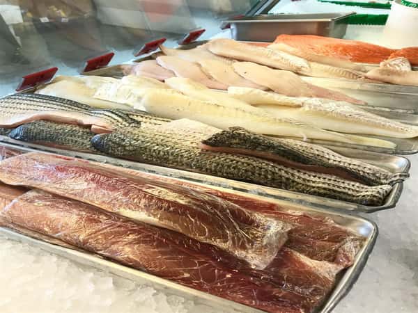Fresh Fish display