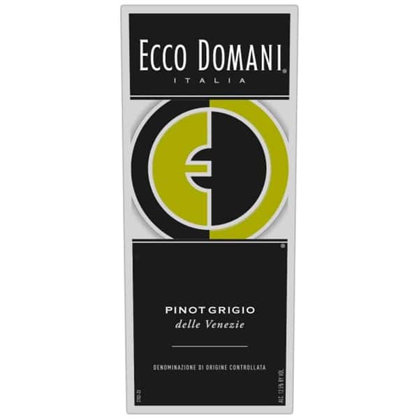 Pinot Grigio, Ecco Domani, Italy