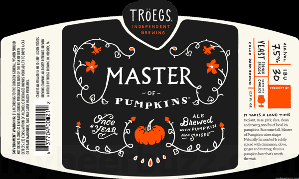 Troegs Master of Pumpkins