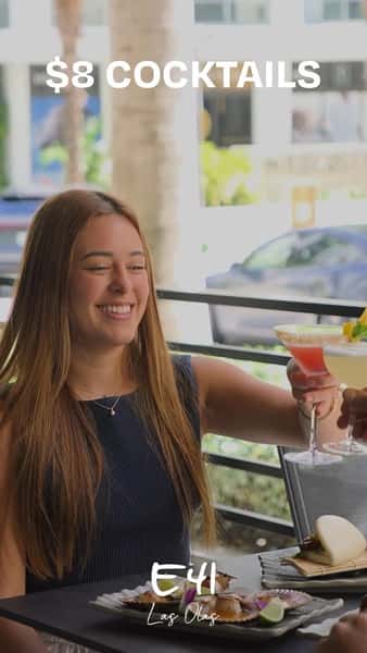 HAPPY HOUR at E41 Las Olas
Now Monday to Saturday, starting at 3PM 🍸🔥

Your favorite Happy Hour just got better:
• Cocktails now $8
• Beers $6
• ⁠Appetizers starting at $12
• ⁠Makis $10 (5pcs)

Great drinks, amazing bites, and the perfect vibe to unwind… or keep the night going 😉
👉 Tag your crew & meet us early

E41 - Embarcadero 41 Las Olas
(954) 368-7661
📍350 SE 2nd St, Fort Lauderdale, FL 33301