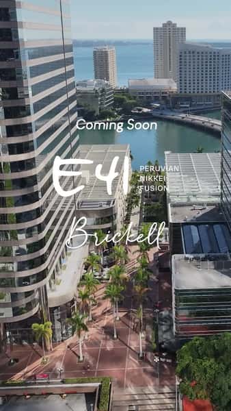 Brickell, we’re almost ready

The Peruvian-Nikkei experience born in Sunrise in 2020 is evolving to its sixth location and arriving in the heart of Miami

E41 Brickell will be more than a restaurant.
It will be a destination of flavor, technique, elegance, warm hospitality, and the details that define us

Opening soon.
Are you ready?

777 Brickell Ave
#E41Brickell #ComingSoon #MiamiEats #nikkeicuisine