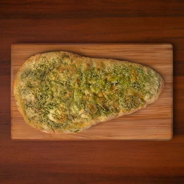 Gluten-Free Pesto Naan