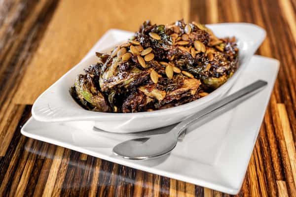 FRIED BRUSSELS SPROUTS