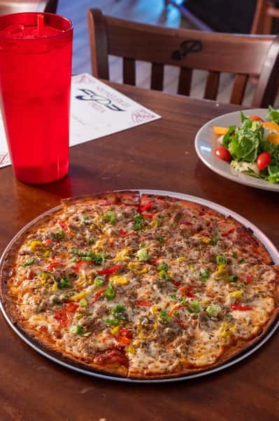 Jimmy's Sausage & Fennel Pizza