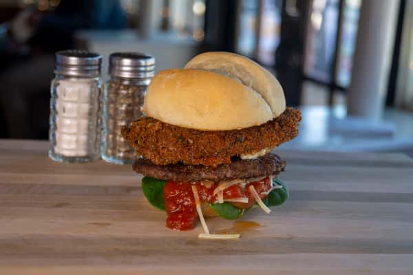 FRIED MOZZ BURGER