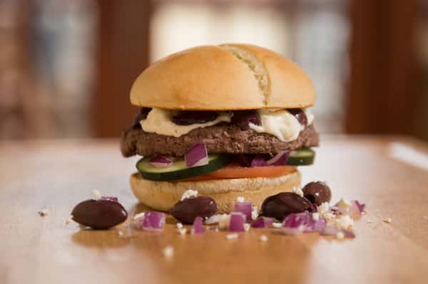 THE GREEK FETA BURGER