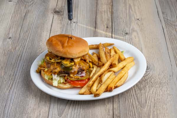 50s Jalapeno Bacon Cheeseburger