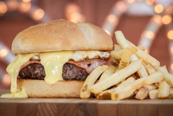 THE BENEDICT BURGER