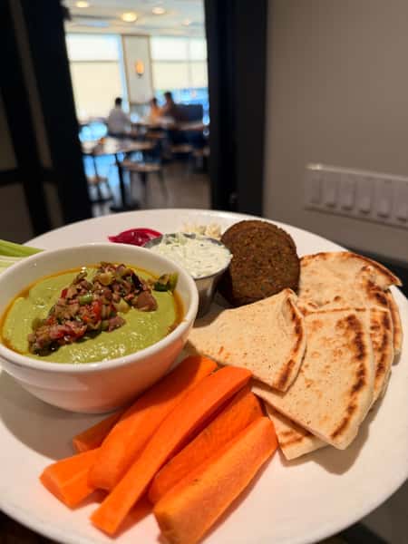 Mediterranean Hummus Platter