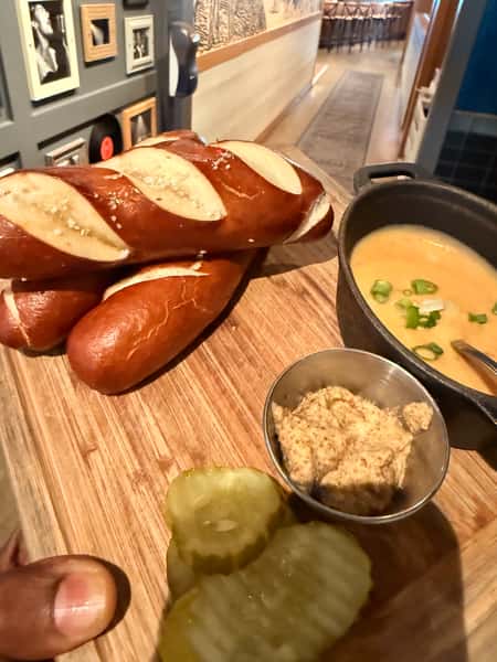 Beer Cheese & Pretzels