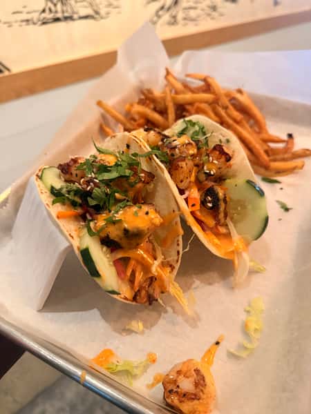 Bang Bang Shrimp Tacos