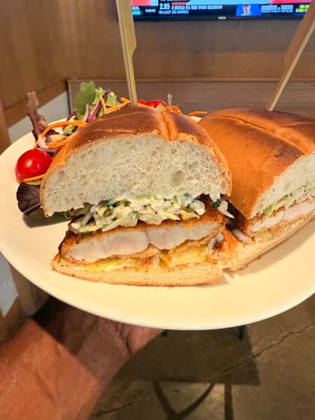 Crispy Cajun Catfish Sammie