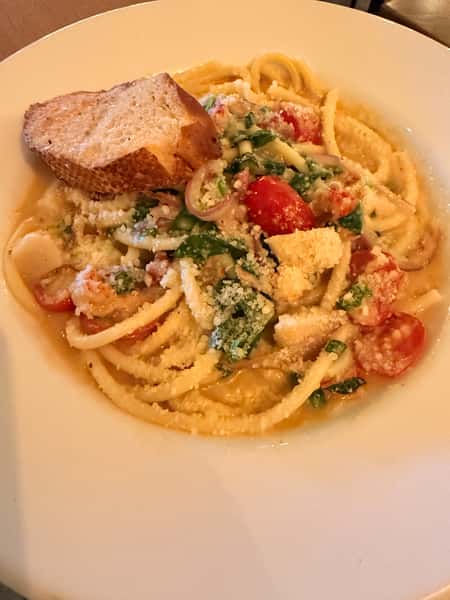 Scallop & Prosciutto Bucatini