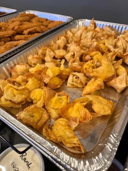 Buffalo Chicken Rangoon Tray