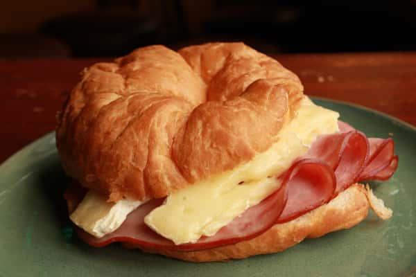 croissant brie cheese turkey breakfast special