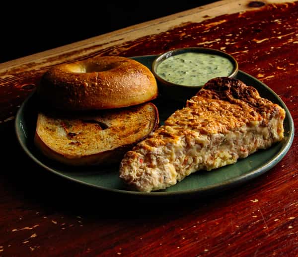 Smoked Salmon Cheesecake Bagel