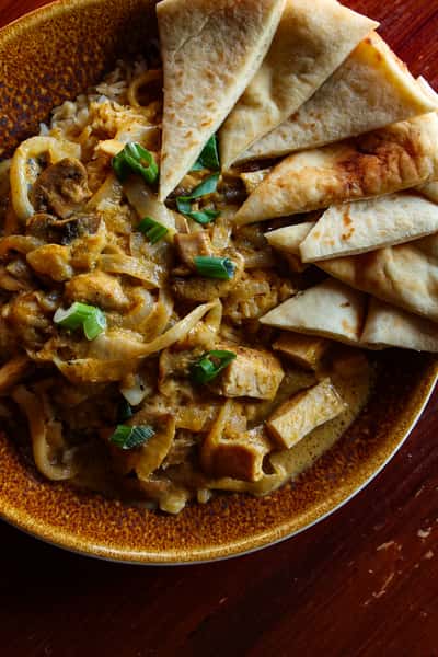 chicken curry pie of the month