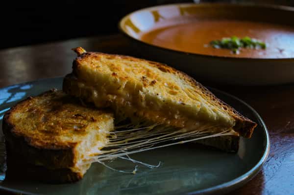 Grilled Cheese & Tomato Bisque
