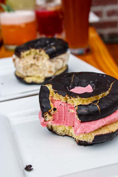 Donut Gelato Sandwich