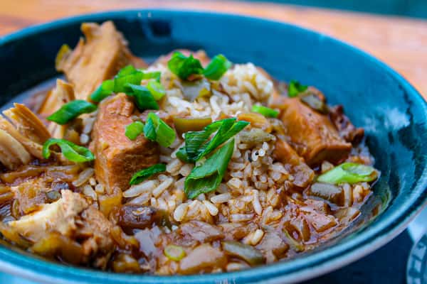 Ben's chicken and sausage gumbo