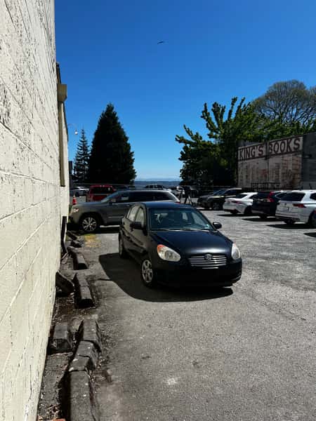 parked the wrong way