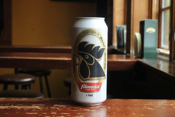 Famosa Lager Beer 16z