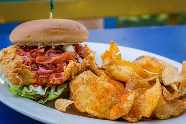 Festival Honey Buffalo Fried Chicken Sandwich