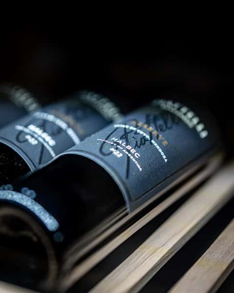 bottles of red wine
