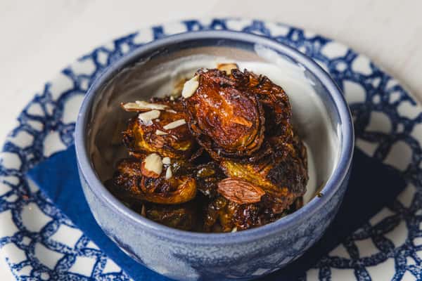 HONEY GLAZED BRUSSELS SPROUTS